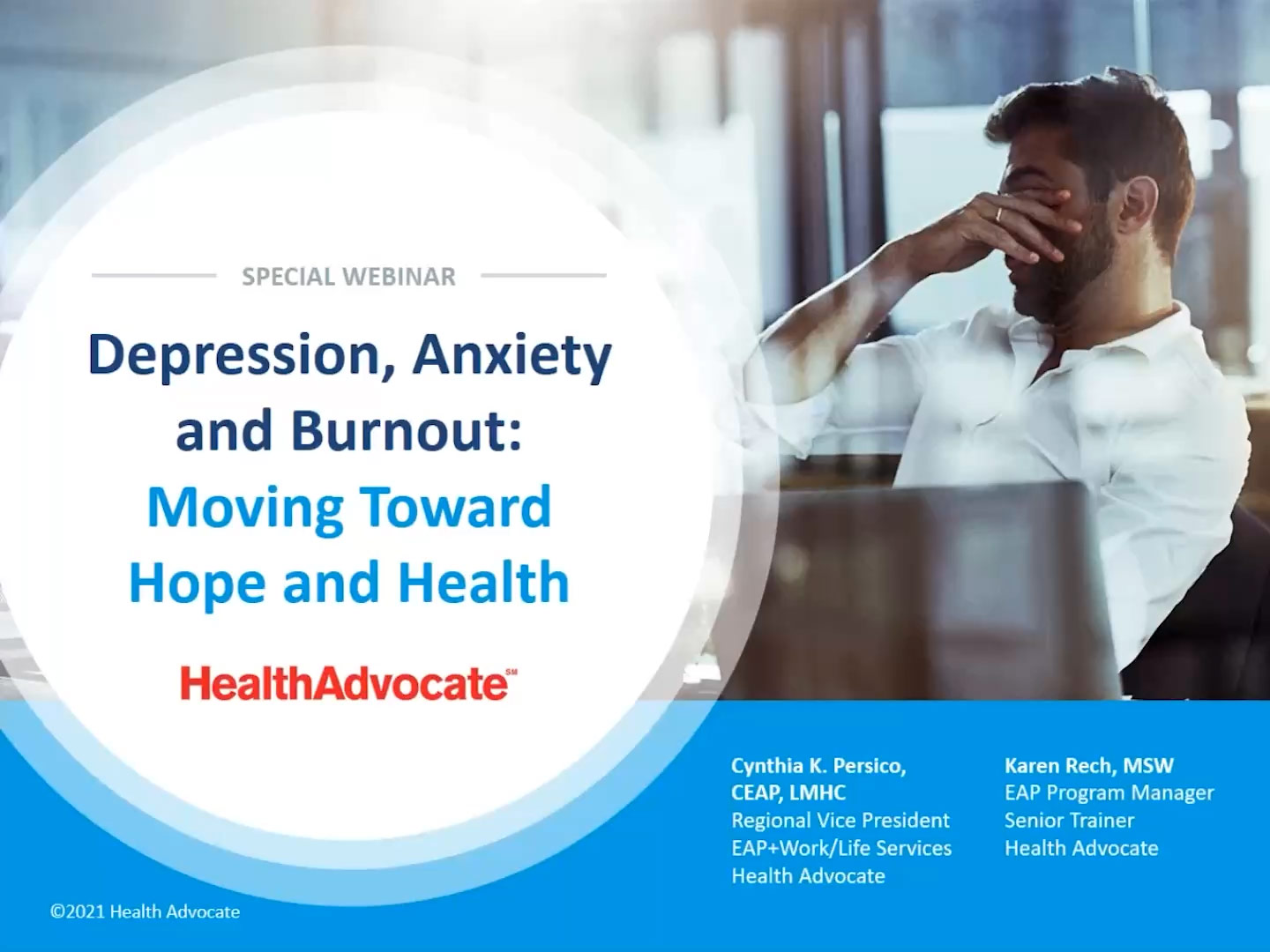 Depression Anxiety and Burnout - cover