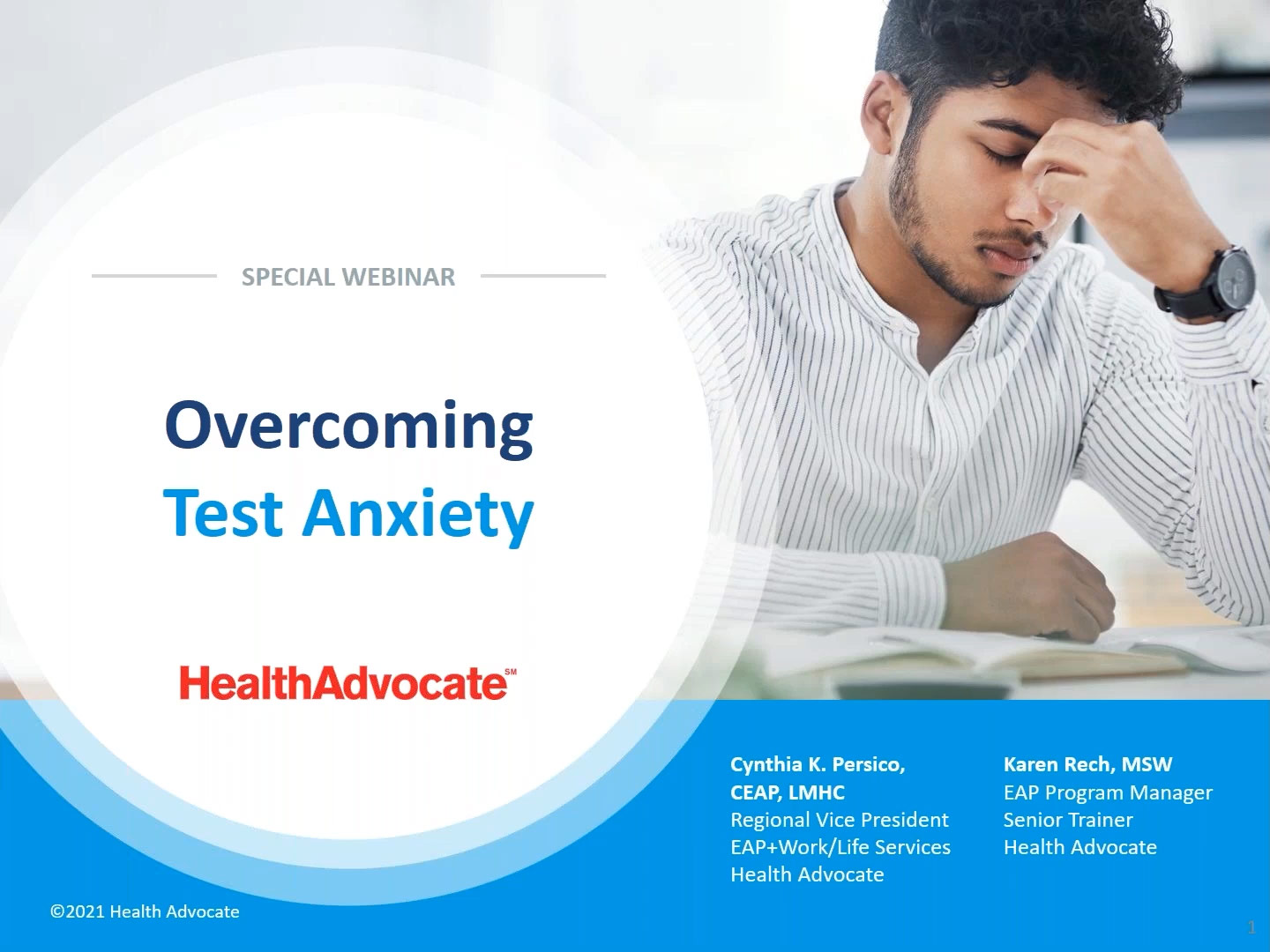 Overcoming Test Anxiety - cover