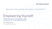 Empowering-Yourself: How You Can Be a Catalyst for Change in the Workplace Webinar Thumbnail