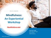 Mindfulness: An Experiential Workshop